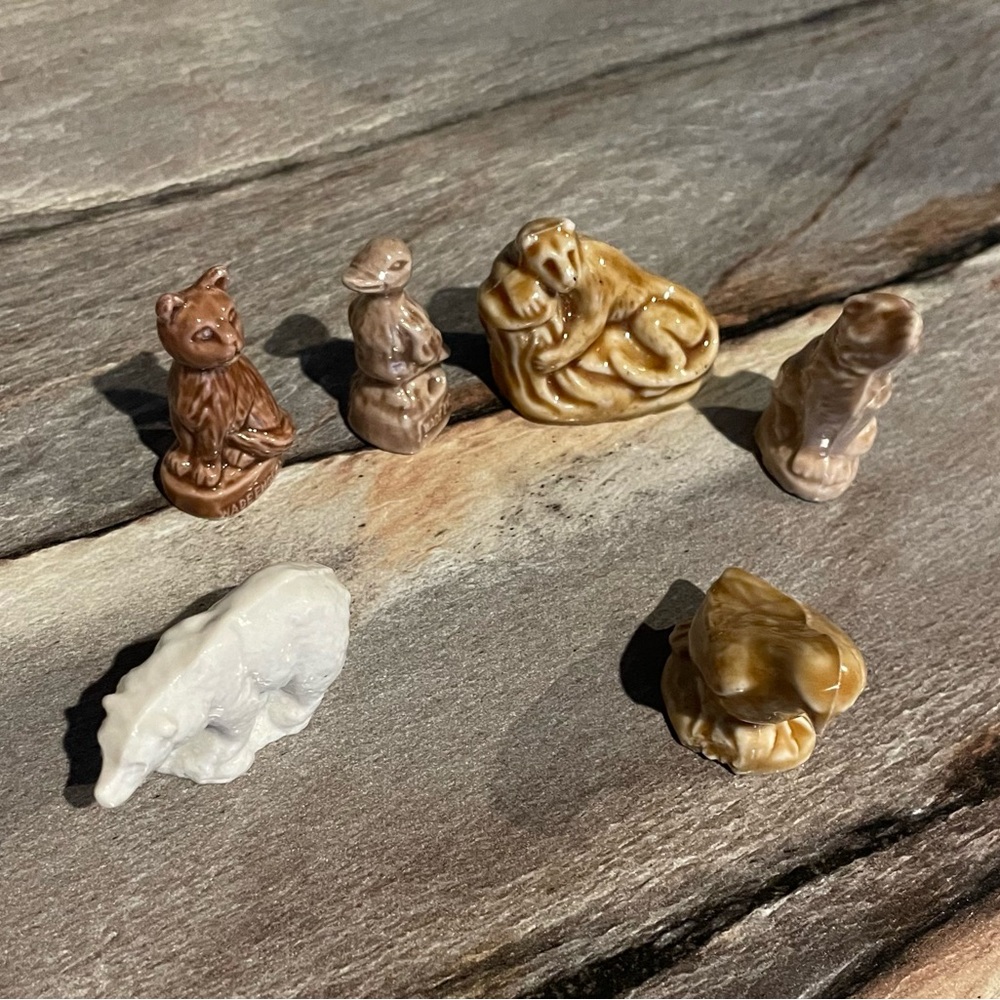 Wade England tea animals figurines Lot Of 6 Nice